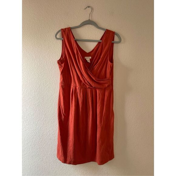 Sundance burnt orange women’s mini dress size‎ 12 - Picture 2 of 8